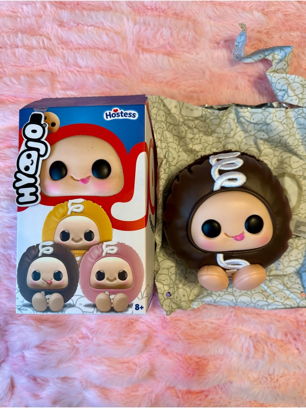 Hyojo x Hostess chocolate plush toy